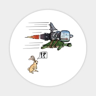 Turbo Tortoise & The Hare Magnet